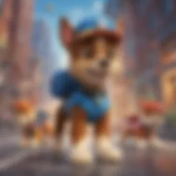 Abstract Paw Patrol Movie Streaming Guide