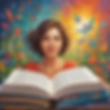 Personal Growth Transformation Art Abstract representation of personal growth and transformation through journaling