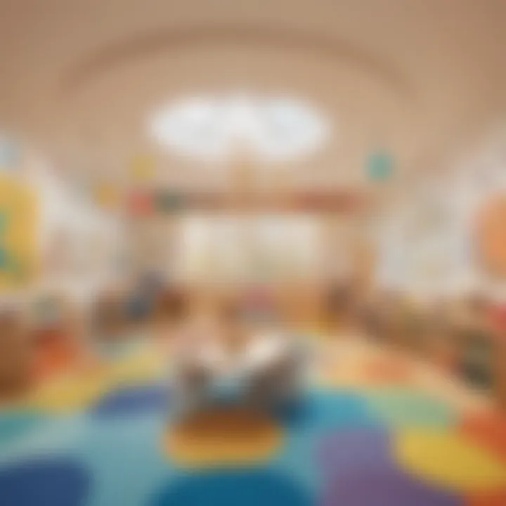 Abstract preschool learning environment