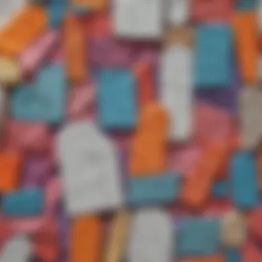 Abstract Artwork Crafted from Styrofoam Gravestones Abstract Styrofoam Art