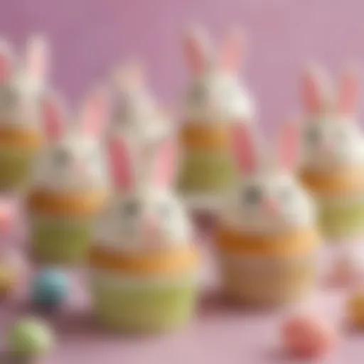 Adorable Bunny Cupcakes for Easter