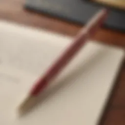 Elegant pen with personalized engraving