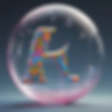 Innovative Alphabet Bubble Design