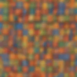 Colorful alphabet blocks for toddlers