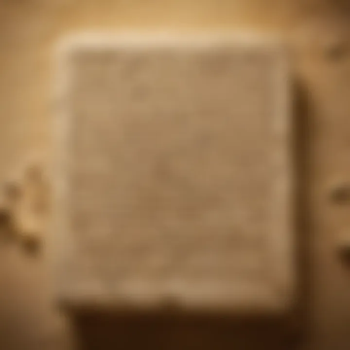 Ancient Mesopotamian Cuneiform Tablet