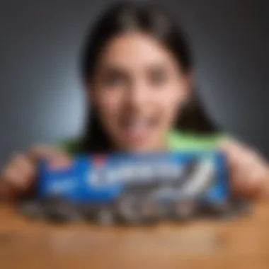 Teenager Setting Up Toothpaste Oreos Prank