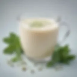 Aromatic Herb Infused Milk