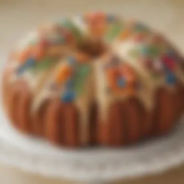 Artistic Bundt Cake Decorations