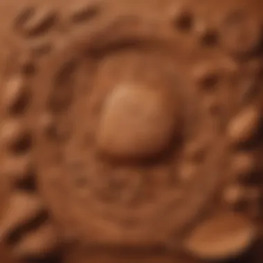 Imaginative Art with Brown Play Dough An artistic creation made from brown play dough, showcasing imagination and creativity.