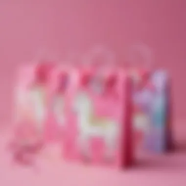 Barbie Unicorn Party Supplies Favor Bags