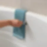 Bathtub surface preparation