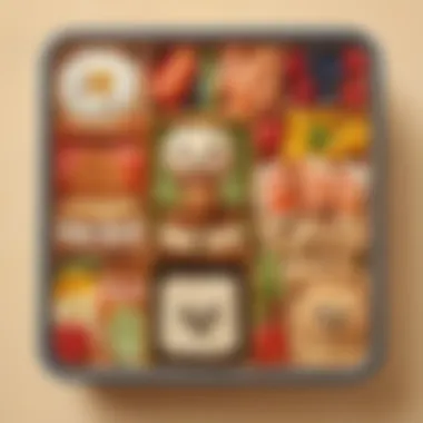 Playful Food Shapes in Bento Lunches Bento box with fun food shapes