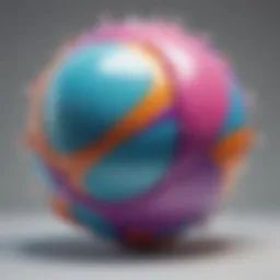 Inflatable Sphere in Motion