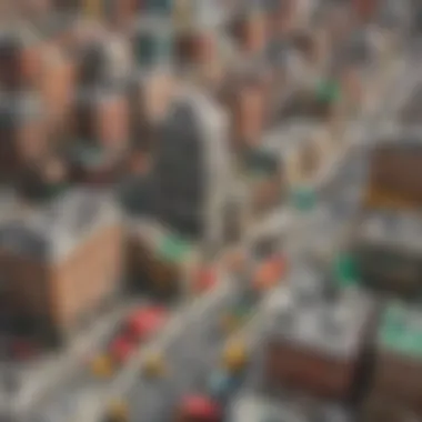 Detailed Lego Cityscape Layout