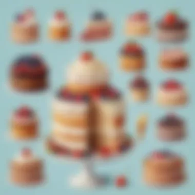 Healthy Cake Options for Toddlers A selection of healthy cake options suitable for toddlers