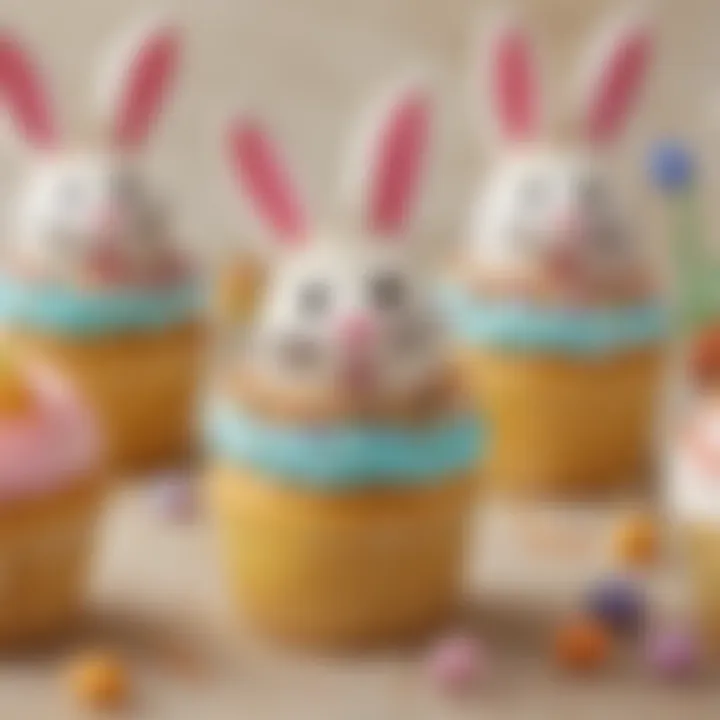 Charming Easter Bunny Cupcakes