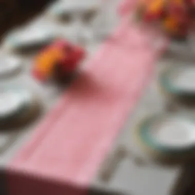 Chic Tissue Paper Table Runner