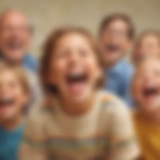 Child Laughing at Joke