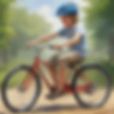Mastering Bike Pedaling Skills Child Learning Bike Pedaling Techniques