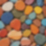Vibrant Color Palette for Outdoor Rock Painting