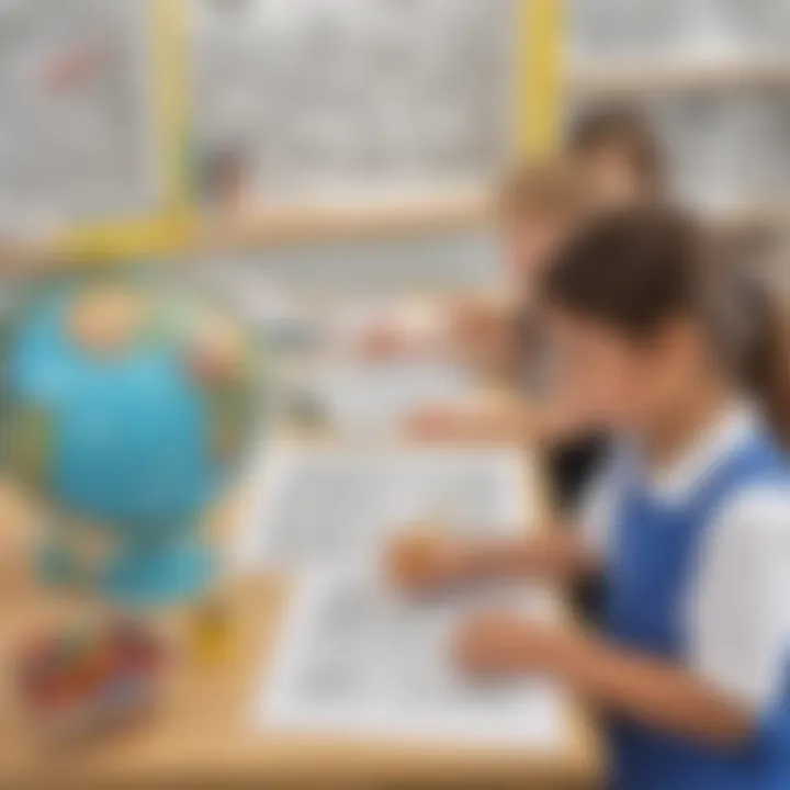 An innovative classroom using coloring as a learning tool