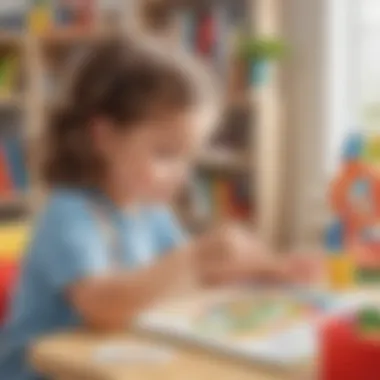 Enhancing Cognitive Skills in Preschoolers Cognitive skills development in preschool activity books illustration