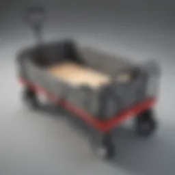 Collapsible wagon with modern design