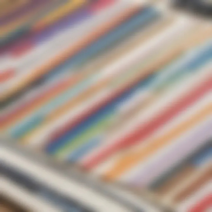 Color-coded tabs for organization