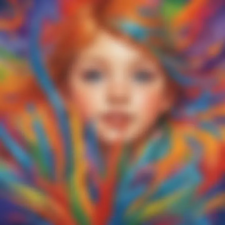 Colorful Art Project for Preschoolers