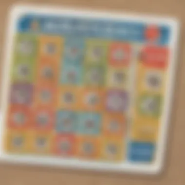 Vibrant and Engaging Auto Bingo Cards Colorful Auto Bingo Cards