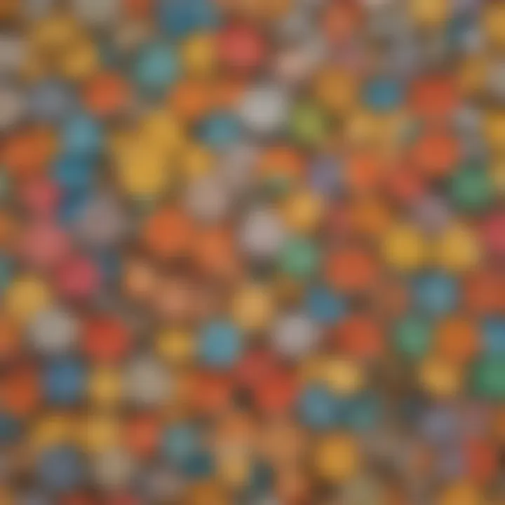 Colorful Coin Sorting Puzzle