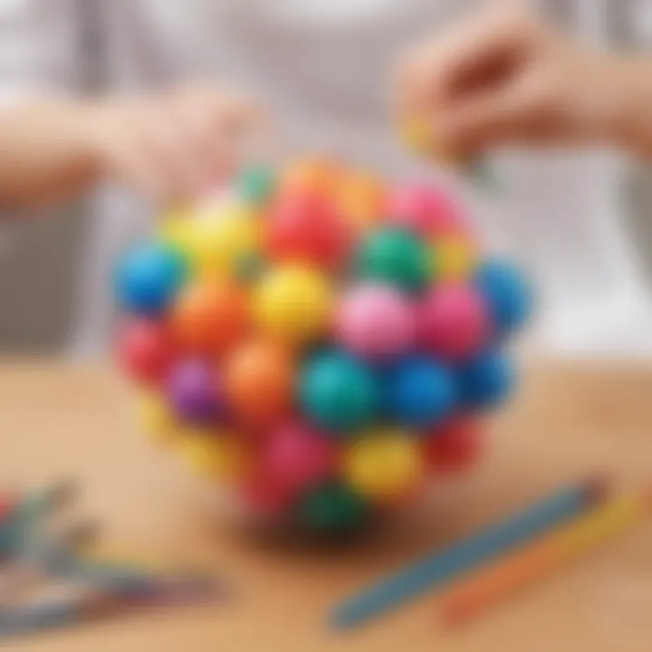 Colorful DIY Bouncy Ball Kit