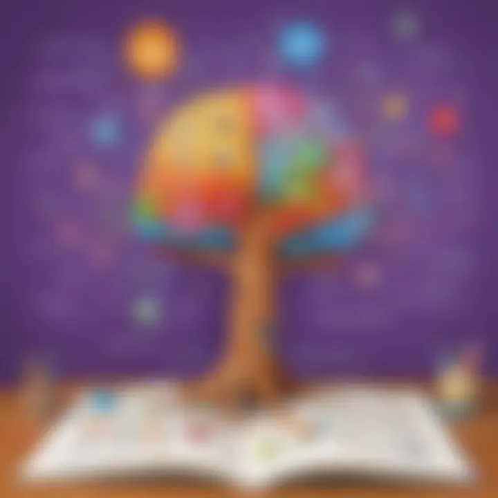 Colorful Mind Map of Educational Learning Activities