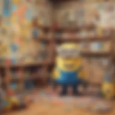 Colorful Minion Craft Corner