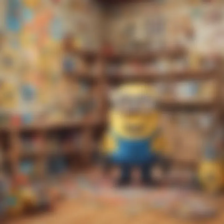Colorful Minion Craft Corner