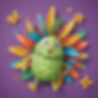 Hop on Pop Inspired Paper Craft Colorful Paper Craft Inspired by Hop on Pop