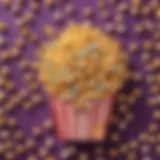 Colorful Popcorn Artistry