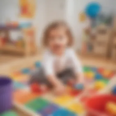 Stimulating Sensory Play for Cognitive Development Colorful Sensory Play Area for Preschoolers