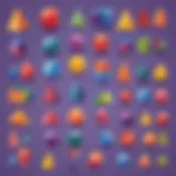 Colorful Shapes Worksheet for PreK Education