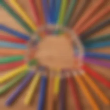 Tools for Fostering Artistic Expression Close-up of crayons on a table