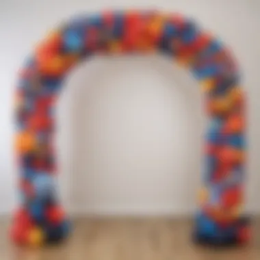 Comic Book Balloon Arch