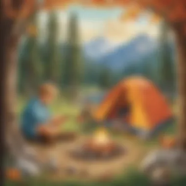 Creative Arts and Crafts for Preschool Camping Fun Creative arts and crafts related to camping themes
