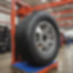 The Costco Waterfront Tire Center's state-of-the-art machinery