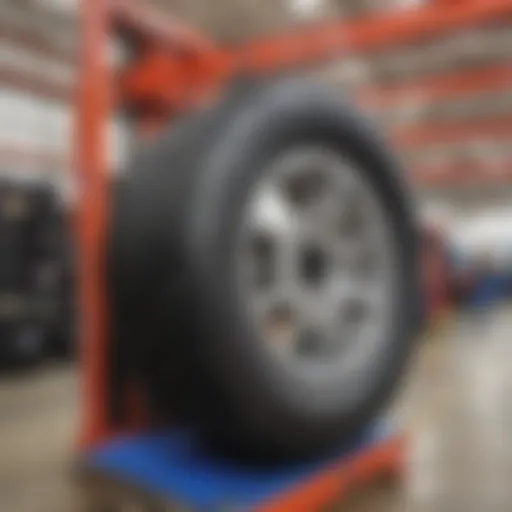 The Costco Waterfront Tire Center's state-of-the-art machinery