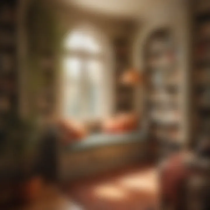 Cozy Reading Nook at Barnes and Noble