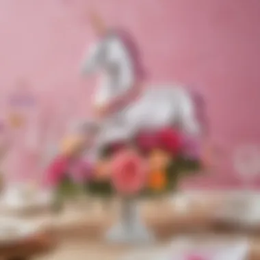 Charming DIY Centerpieces DIY unicorn centerpieces adding charm to the celebration