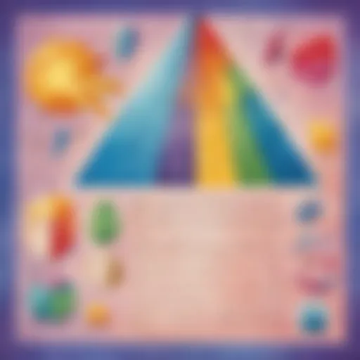 Colorful printable math worksheet for young learners