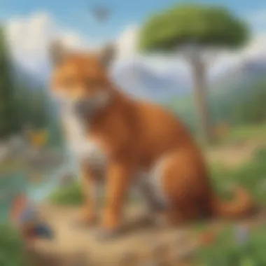 Themed math problems featuring animals and nature