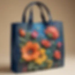 Artistic Floral Bag