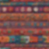 Colorful assortment of headband materials including fabrics and embellishments
